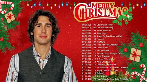 Josh Groban Christmas Music 2023🔔 Josh Groban Christmas Songs Full Album 🎄 Josh Groban Noel ...