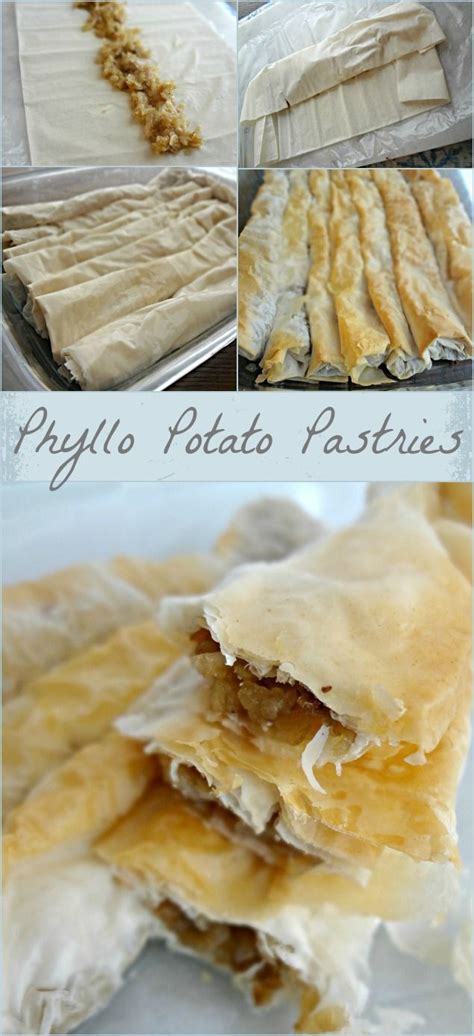 Phyllo Potato Pastries | Savory appetizer, Phyllo, Appetizer recipes