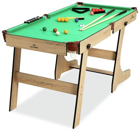 Hy-pro 5ft Folding Snooker and Pool Table Reviews