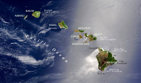 Map of the State of Hawaii, USA - Nations Online Project