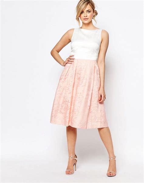 Oasis Organza Midi Dress at asos.com