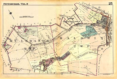 Brookline and Surroundings - Map - 1940