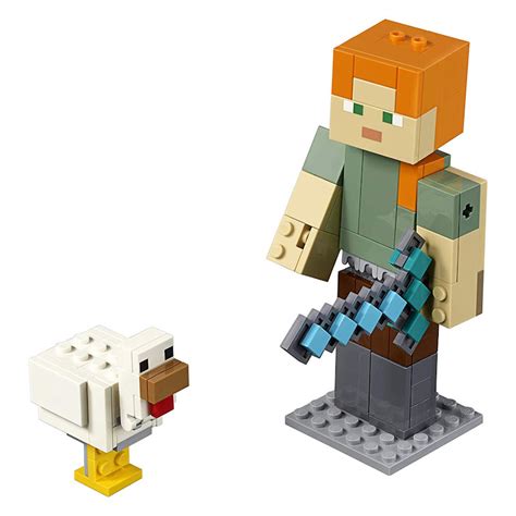 Minecraft Alex With Chicken Lego Sets | Minecraft Merch