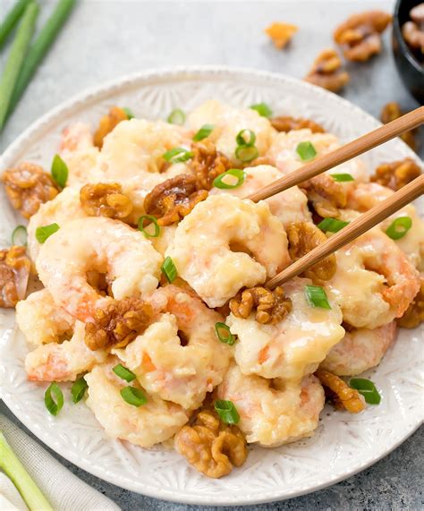 Authentic Honey Walnut Shrimp - Kirbie's Cravings