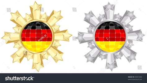 German Flag Banner Stock Vector 69431305 : Shutterstock