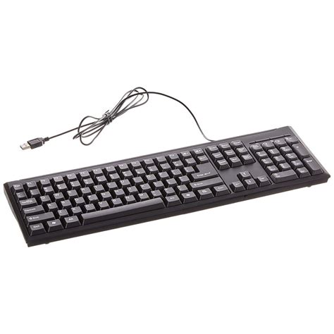 USB Wired Generic 104 Key Spill-Resistant Keyboard BT-KB104NT-B-SP ...