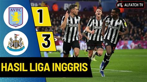 HIGHLIGHTS ASTON VILLA VS NEWCASTLE 1-3, HASIL LIGA INGGRIS HARI INI ...