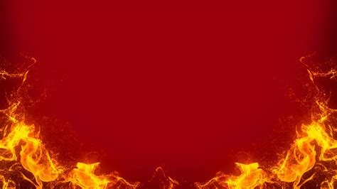 Fire frame on red background 1852249 Stock Photo at Vecteezy