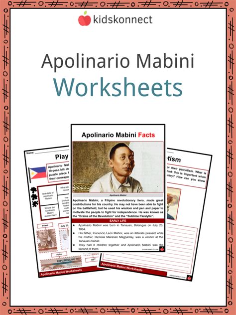 Apolinario Mabini Early Life, Philippine Revolution, Legacy & Contributions