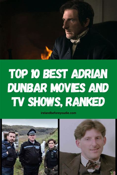 Top 10 BEST Adrian Dunbar movies and TV shows, RANKED | Dunbar, Movies and tv shows, Tv shows