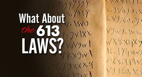 the 613 laws of the bible - CHURCHGISTS.COM