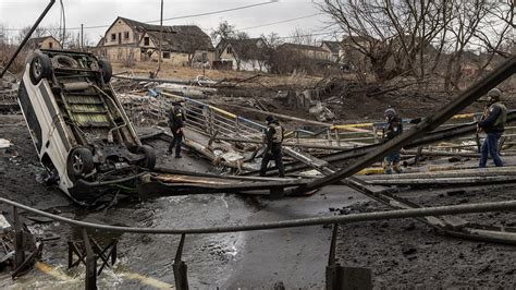 PHOTOS: Ukraine crisis - Snapshot of apocalyptic aftermath as Russian ...