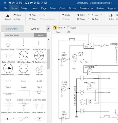 Creat Wiring Diagram Electric Dengan Autocad - Wiring Digital and Schematic