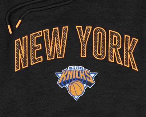 New Era New York Knicks 2023 City Edition Oversized NBA Hoodie Schwarz ...