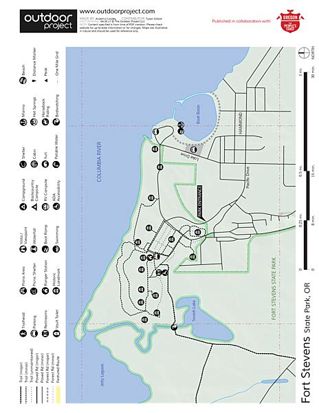 Fort Stevens State Park Map - Maping Resources