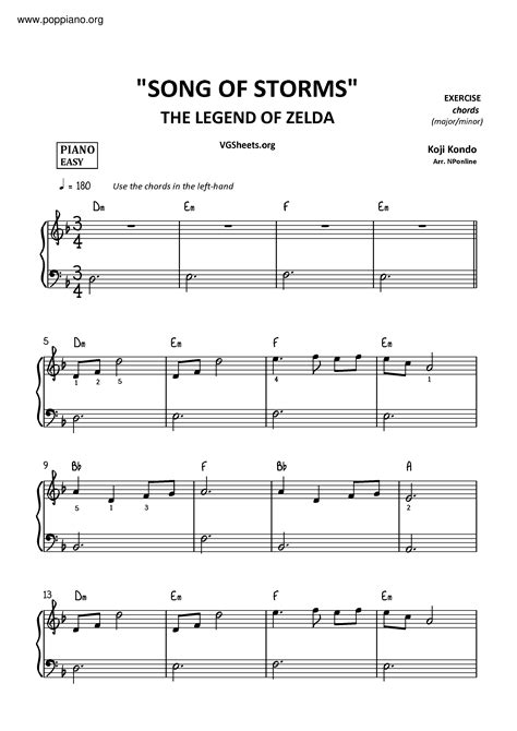 fusée Gagner péché easy zelda piano sheet music spécification ...