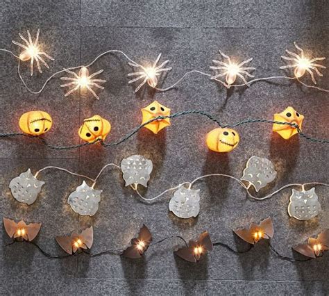 Jack-o'-Lantern String Lights | Pumpkin Lights