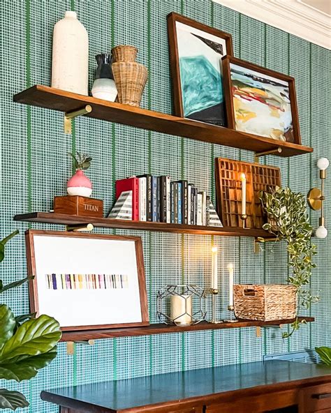 The Absolute Easiest DIY Wall Shelves