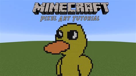 Simple Duck Pixel Art