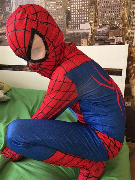 2018 NEW Spiderman Costume Spider Man Suit Spider man Costumes Children Spider Man Cosplay ...