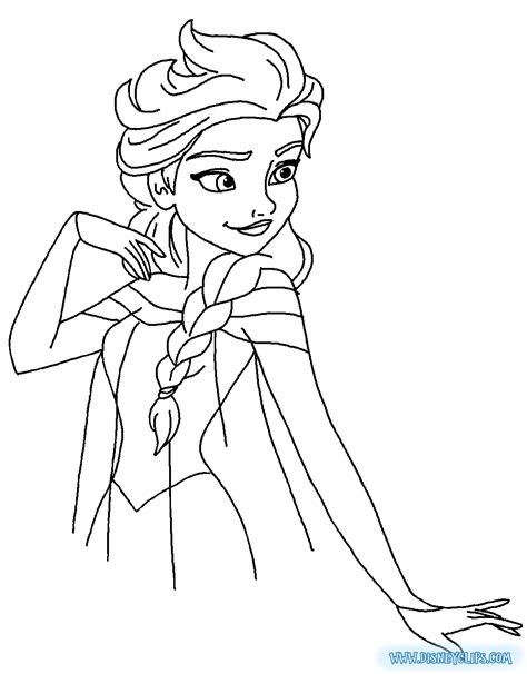 Free Elsa Black And White, Download Free Elsa Black And White png images, Free ClipArts on ...