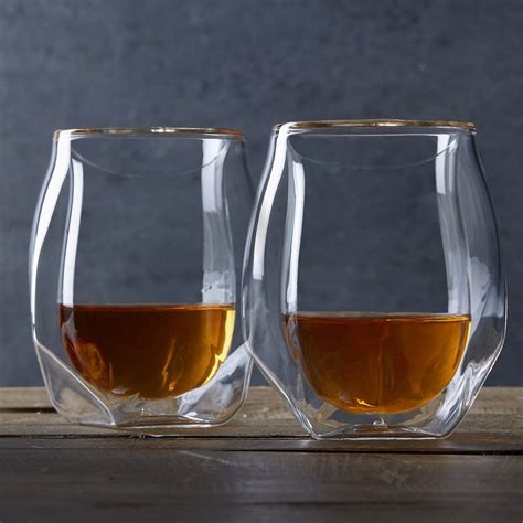 Norlan Double-Walled Whiskey Glasses | The Green Head