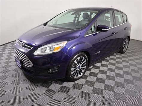 Pre-Owned 2017 Ford C-Max Hybrid Titanium FWD 4dr Car in Savoy #M4220 ...