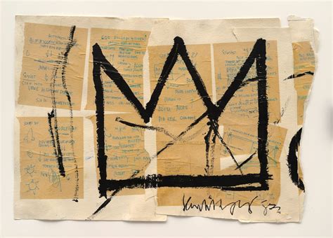 What does the crown in Basquiat’s paintings mean?