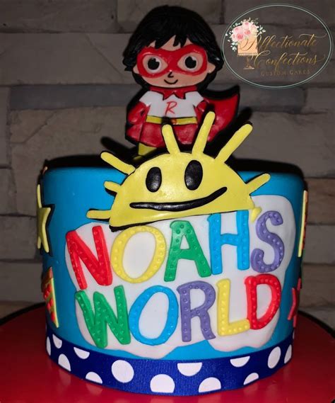 Ryan’s World Cake | 3d cake toppers, Cake, Cake toppers