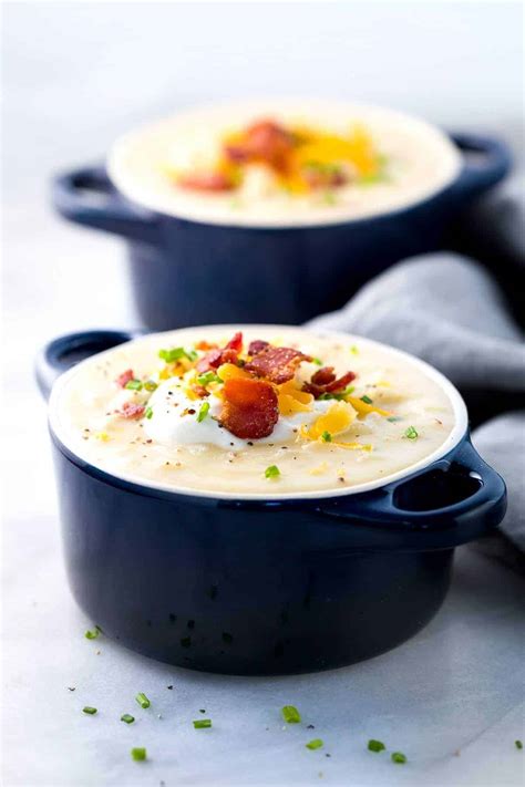 Loaded Baked Potato Soup with Bacon - Jessica Gavin