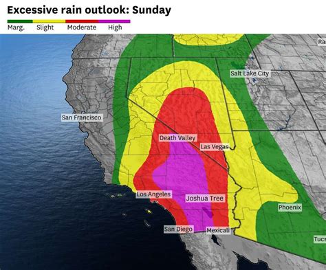 Hurricane Hilary will impact large swaths of California for days