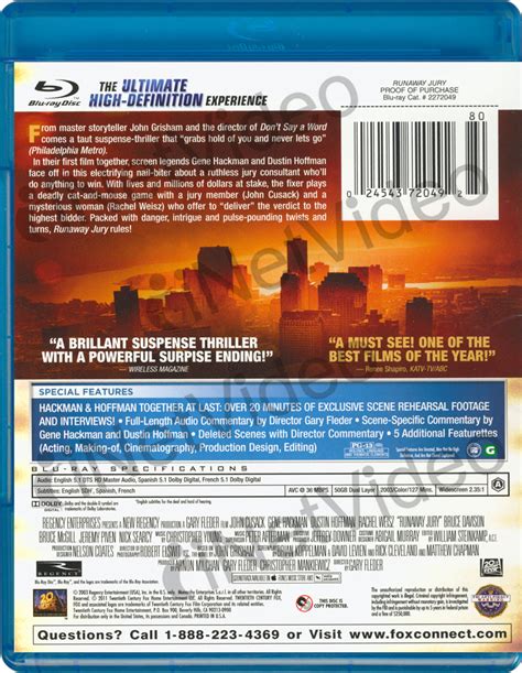 Runaway Jury (Blu-ray) on BLU-RAY Movie