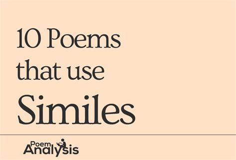 Simile Poems For Kids