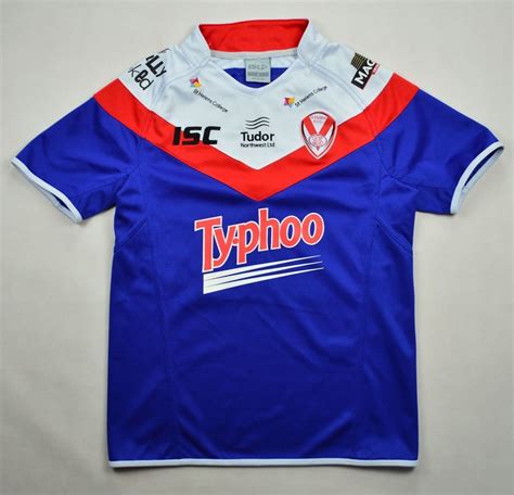 ST.HELENS R.F.C RUGBY ISC SHIRT S Rugby \ Rugby League \ St Helens | Classic-Shirts.com