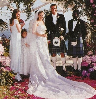 The first wedding of JAG's David James Elliott and Nanci Chambers ...