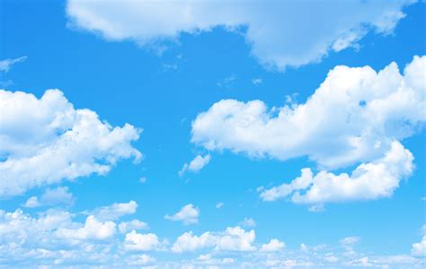 Blue Sky with Clouds Wallpaper - WallpaperSafari