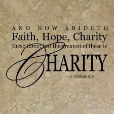 Lds lesson ideas. Charity | Charity quotes, Faith quotes, Faith hope