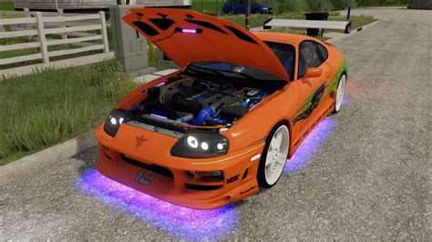 Toyota Supra v1.0 FS22 [Download Now] - FS23 Mods