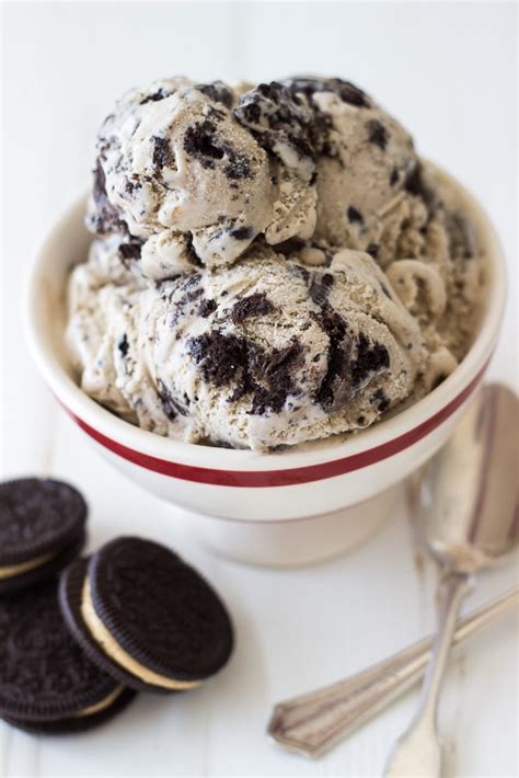 Peanut Butter Cup Oreo Cookie Ice Cream | The Beach House Kitchen