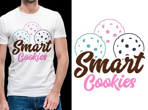 Smart Cookie Logo Tshirt Design Graphic by sahirtshirt · Creative Fabrica