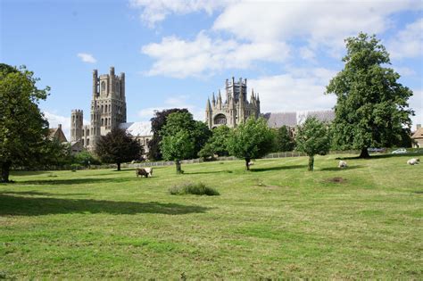 Gazing upwards at Ely Cathedral, Cambridgeshire, UK - Kidding Herself