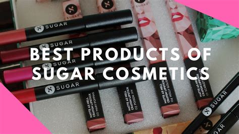 Top 5 products from Sugar cosmetics in India |Sugar cosmetics| - YouTube