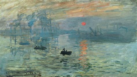 Animated story of the Impression, Sunrise painting by Claude Monet ...