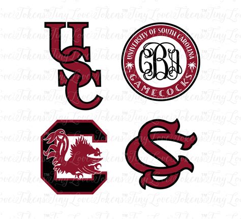 USC Gamecocks Design for Silhouette and other by TinyLoveTokens