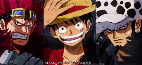 One Piece Chapter 974 Luffy Kid Law Final Trio by Amanomoon on DeviantArt