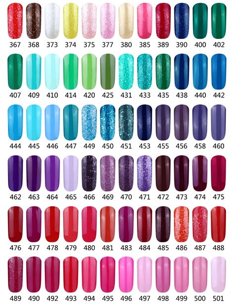 Aliexpress.com : Buy Soak off Uv/LED light Gel Nail polish choose any 6 color gel Polish from ...