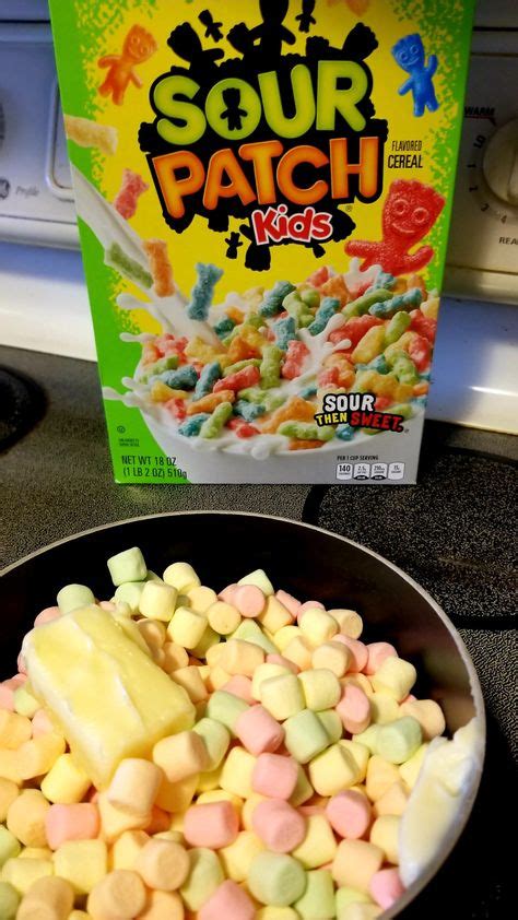 Sour Patch Kids Cereal Treats | Kids cereal, Cereal treats, Sour patch kids