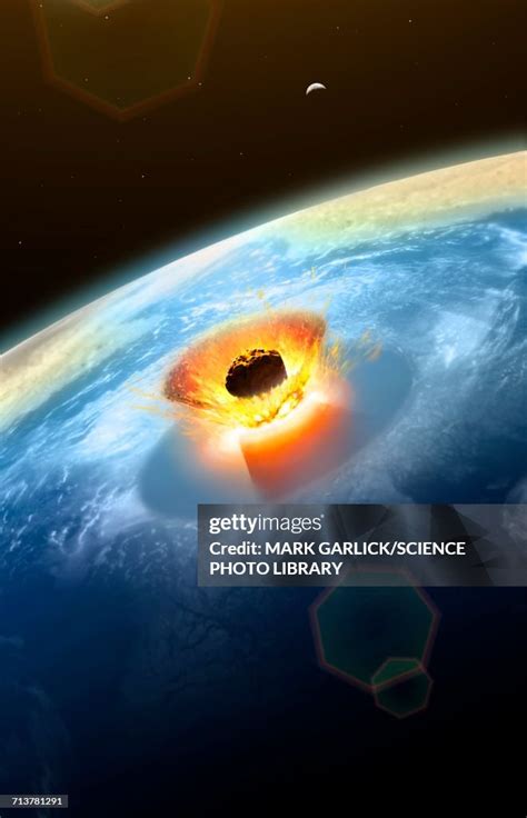 Chicxulub Asteroid Impact High-Res Vector Graphic - Getty Images