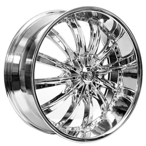 22" Borghini Wheels B19 Chrome Rims #BOR016-3