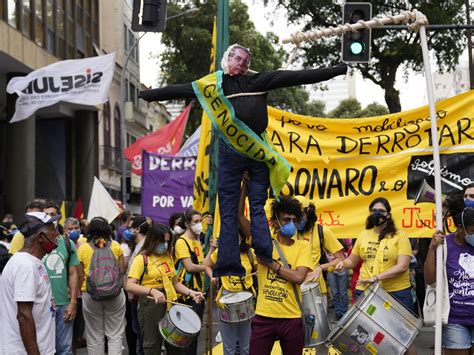 Jair Bolsonaro Supporters Attend Major Rally Amid His Supreme Court ...